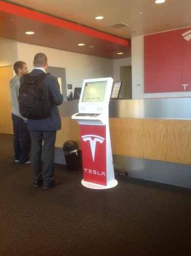 Tesla HQ Check-in