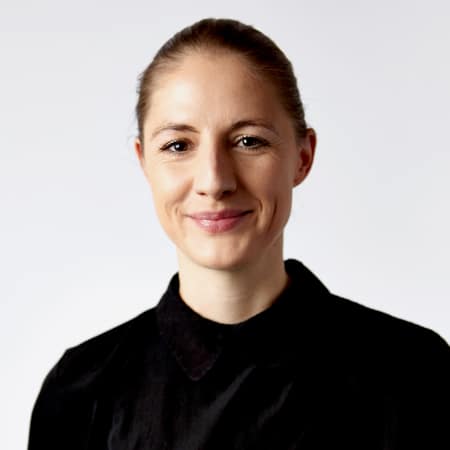 Portrait photograph of Dr Helga Schmid