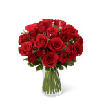 The FTD® Red Romance™ Rose Bouquet - Premium in Goshen, IN