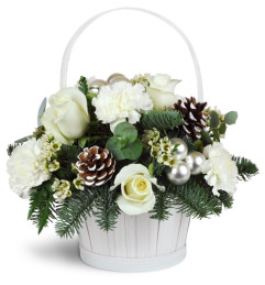 Silver Kisses™ Basket