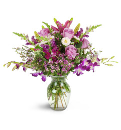 Purple Paradise Orchid Bouquet™