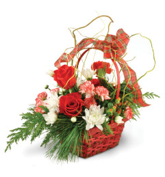 Peppermint Twist Basket