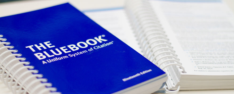 bluebook law