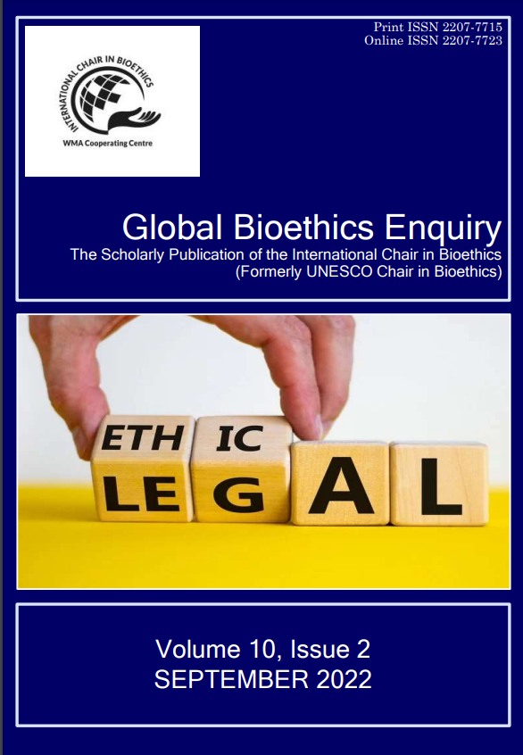 International Chair in Bioethics, Department of Education
