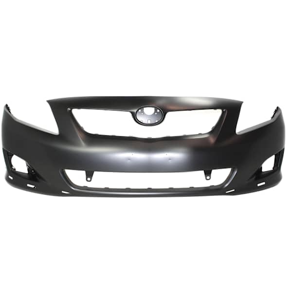 Replacement® 2009 Toyota Corolla Bumper Cover Front, 1 Piece, Primed, For US Built Models