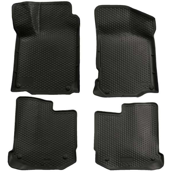 Husky Liners® 89311 Black Floor Mats, Front And Second Row