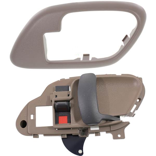 Replacement® Front, Passenger Side Door Handle Trim, Brown KIT108291820B