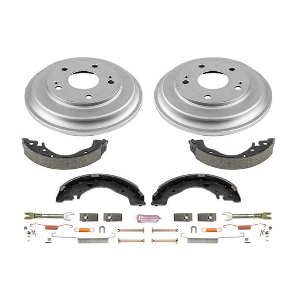 Powerstop® 2010 Honda Civic Powerstop Rear Brake Drum and Shoe Kit