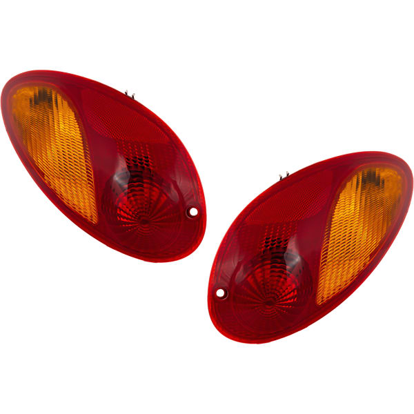 Replacement® 2003 Chrysler PT Cruiser Driver and Passenger Side Tail Light, With bulb(s