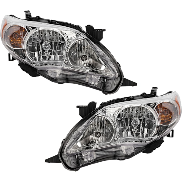 Replacement® 2013 Toyota Corolla Headlights Driver and Passenger