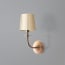Pringle wall fixture in antiqued brass