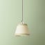 7 inch pendant lamp shade in verdant arrows hand painted card