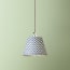 7 inch pendant lamp shade in ocean maps hand painted card