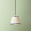 7 inch pendant lamp shade in ocean stitches hand painted card