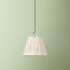 7 inch pendant lamp shade in gray Ferns