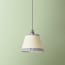 7 inch pendant lamp shade in ocean stitches hand painted card