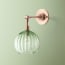 Mumford wall fixture in antiqued brass