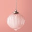 Larger Aquila pendant shade in clear glass
