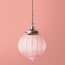 Regular Aquila pendant shade in clear glass