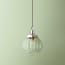 Smaller Aquila pendant shade in clear glass