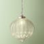Larger Aquila pendant shade in clear glass