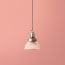 Tiny Cupola pendant shade in prismatic glass