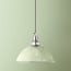 Cupola pendant shade in clear prismatic glass