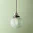 Regular Espere pendant shade in prismatic glass