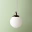 Regular Espere pendant shade in opaline glass