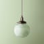 Regular Espere pendant shade in clear waffle glass