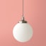 Larger Espere pendant shade in opaline glass