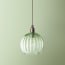 Regular Pumpkin pendant shade in clear glass
