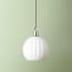 Regular Pumpkin pendant shade in opaline glass