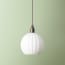 Regular Pumpkin pendant shade in opaline glass