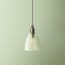 Tiny Qilin pendant shade in clear glass