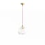 Mini elbow Rechargeable pendant kit in antique brass