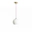 Elbow Rechargeable pendant kit in antique brass