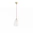 Mini elbow Rechargeable pendant kit in antique brass