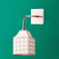 Stevie Wall fixture in antiqued Silver