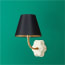 Primrose cordless wall fixture in white