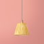 7 inch pendant shade in calendula chalk stripes