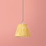 7 inch pendant shade in calendula chalk stripes