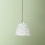 7 inch pendant shade in blue dotty