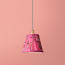 7 inch pendant shade in pink Paisley by Matthew Williamson