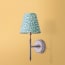 Twiglet Wall fixture in aluminium and antiqued brass