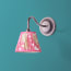 Swan neck wall fixture in bronze