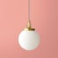 Regular Espere pendant shade in opaline glass