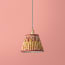 7 inch Pendant Shade in Papavero 'Poppies' Linen by Ellen Merchant