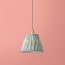 7 inch Pendant Shade in Beryl 'Poppies' Linen by Ellen Merchant