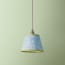 7 Inch Pendant shade in forget me not hand blocked 'ditzy floral' by Ellen Merchant